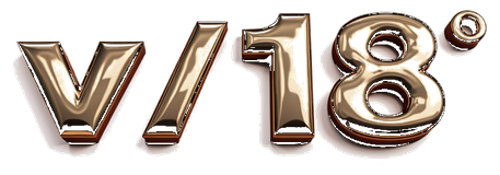 v 18 logo